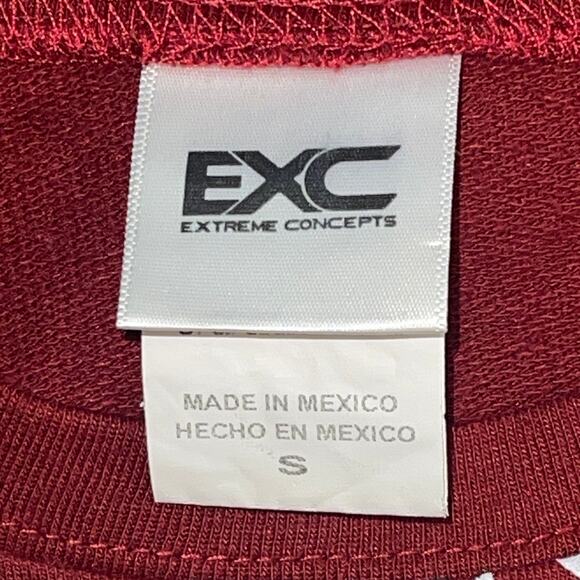 Extreme Concepts MEOWY XMAS Faux Knit Ugly Christmas Sweatshirt Size Small - Picture 3 of 3